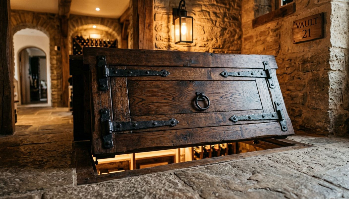 Comment les trappes sur mesure améliorent-elles la sécurité et l'esthétique des caves à vin ?