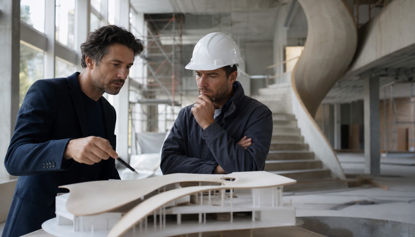 Quand la créativité architecturale rencontre la contrainte technique en construction